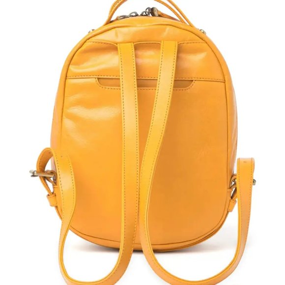NWT New Hobo Hogan Backpack Mustard Leather Retired Rare
